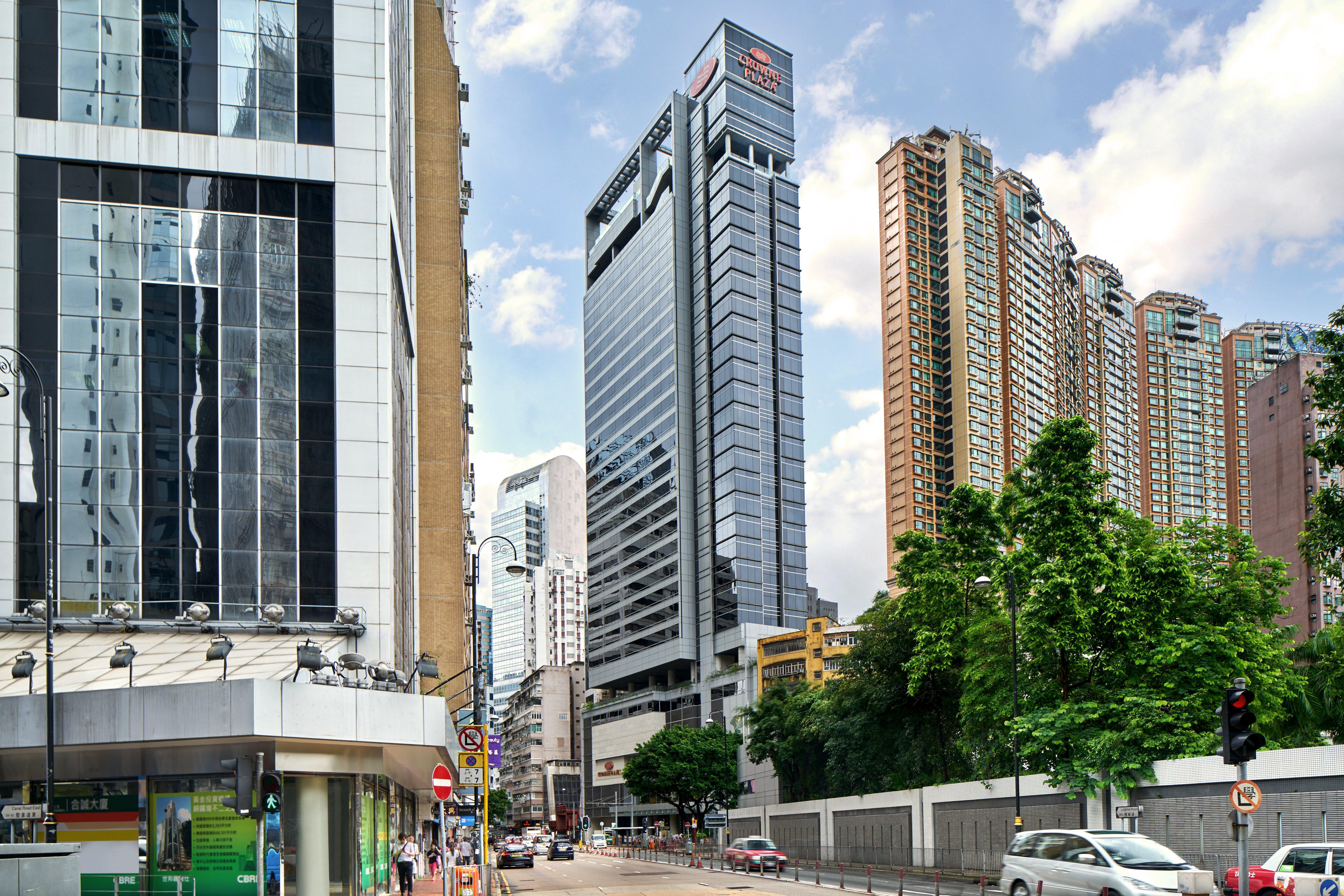 Hotel Crowne Plaza Hong Kong Causeway Bay By Ihg Exterior foto